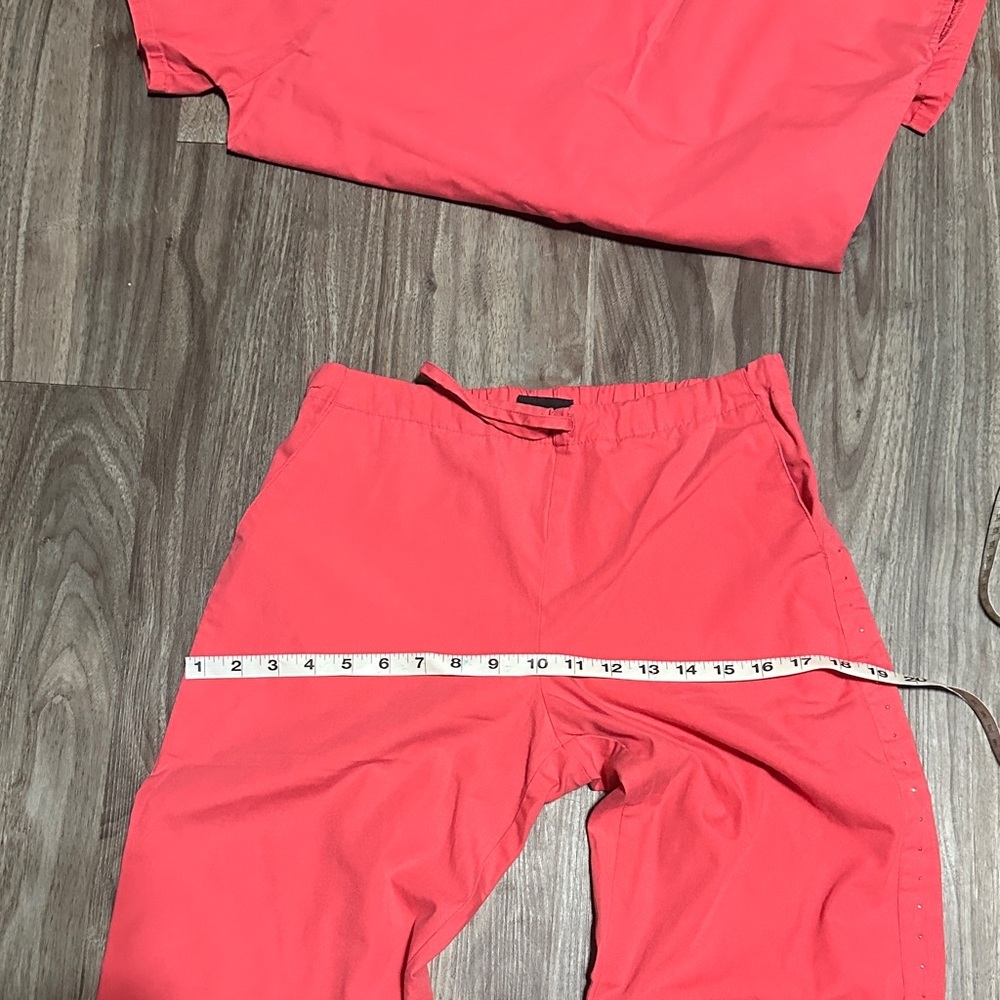 Baby Phat Coral-Pink Straight Leg Scrub Set - Picture 8 of 16